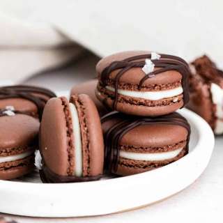 Chocolate Macarons