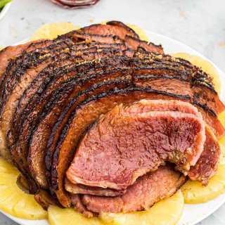 Easy Maple Glazed Ham