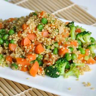 Vegetarian Quinoa Fried Rice