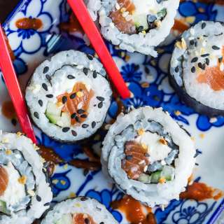 Homemade Philadelphia Roll