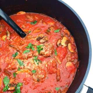 Italian Meatballs with Sunday Gravy