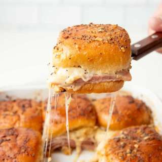 Baked Ham and Swiss Sliders