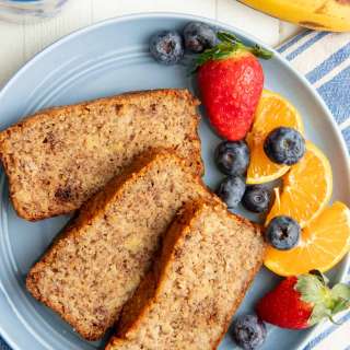 Almond Flour Banana Bread (Paleo, Gluten-Free)