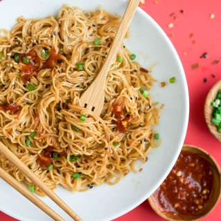 Spicy Sesame Ramen Noodles