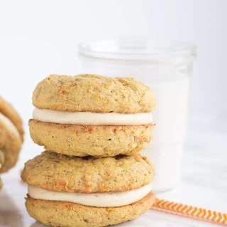 Peanut Butter Carrot Cake Whoopie Pies