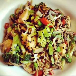 Spicy Soba Noodles With Chicken