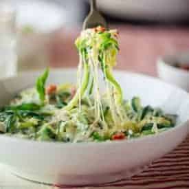 Gluten-Free Mac And Cheese With Zucchini Noodles