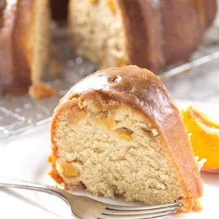 Fresh Peach Pound Cake