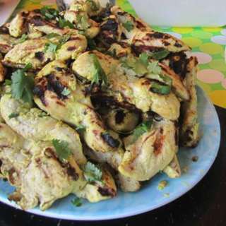 Chicken Satay with Peanut Sauce