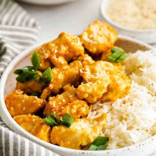 Air Fryer Orange Chicken