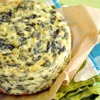 Savory Spinach Artichoke Cheesecake