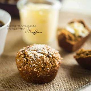 Vegan Protein Muffins With Chai And Vanilla