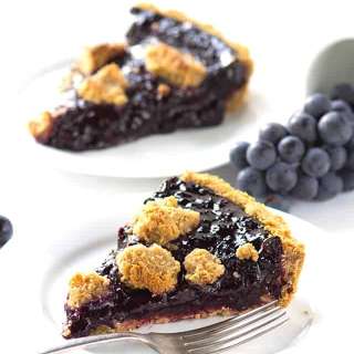 Concord Grape Tart