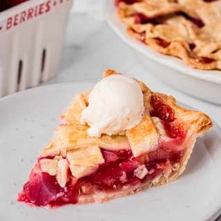 Strawberry Rhubarb Pie Recipe