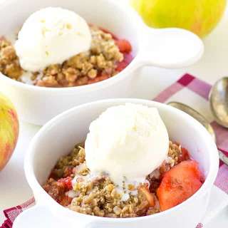 Red Hot Crock Pot Apple Crisp