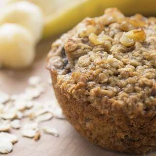 Banana Oatmeal Muffins