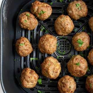 Air Fryer Turkey Meatballs