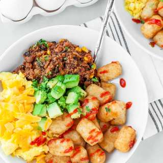 Tater Tot Breakfast Bowls