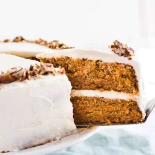 Layered Carrot Cake with Cream Cheese Frosting