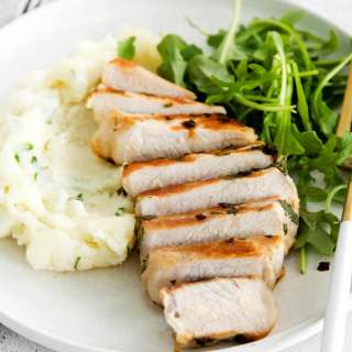 Grilled Boneless Pork Chops
