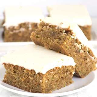 Peanut Butter Zucchini Squares