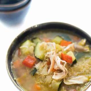 Turkey Vegetable Soup with Quinoa
