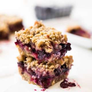 Blueberry Crumble Bars