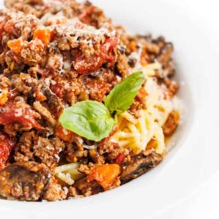 Easy Ground Turkey Bolognese