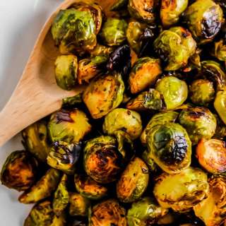 Roasted Brussels Sprouts with Balsamic