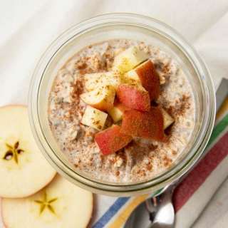 Apple Cinnamon Overnight Oats Recipe