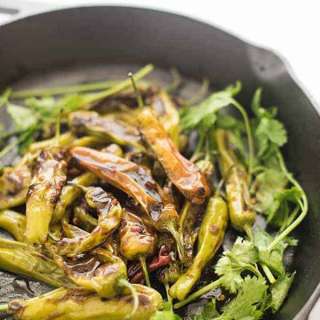 Easy Sautéed Shishito Peppers with Ginger Soy