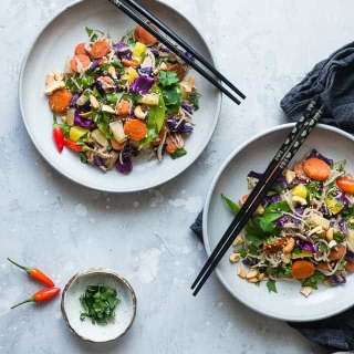 Easy Healthy Vegetarian Stir Fry with Cashew Cream Sauce