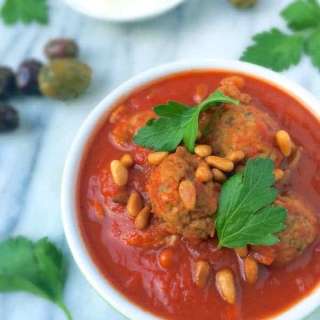 Slow Cooker Lebanese Meatballs