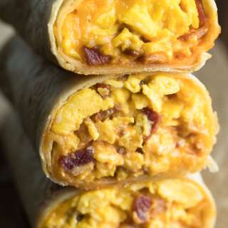 Bacon Breakfast Burrito