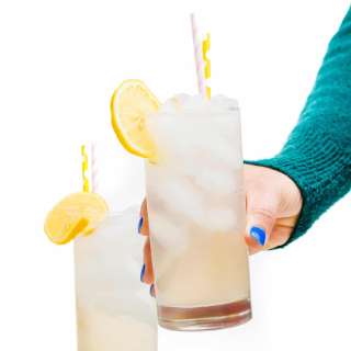 Sparkling Orange Blossom Water Lemonade