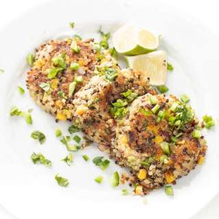 Vegan Hummus Quinoa Patties