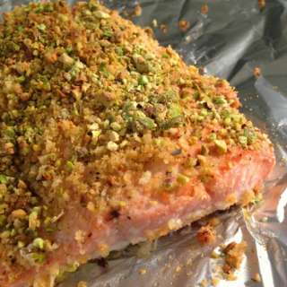Pistachio Crusted Salmon