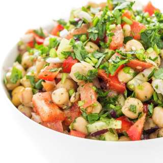 Lebanese Chickpea Salad