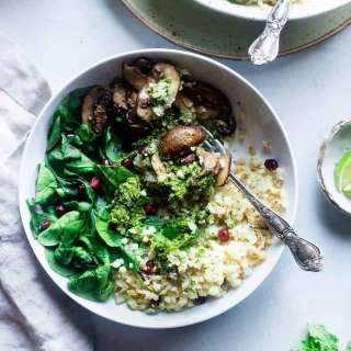 Detox Cauliflower Mushroom Bowls
