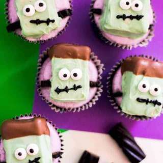 Frankenstein Cupcakes