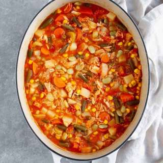 Next Day Turkey Vegetable Soup
