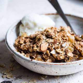 Easy Vegan Gluten Free Apple Crisp Crumble
