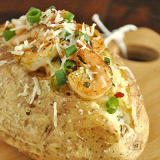 Parmesan Shrimp Shrimp Twice Baked Potatoes
