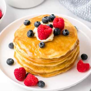 Fluffy Homemade Pancakes