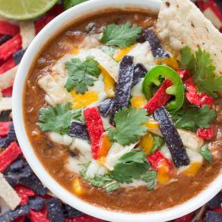 Crock-pot Chicken Tortilla Soup