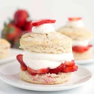 Homemade Strawberry Shortcake
