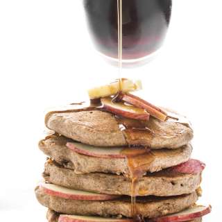 Apple Cinnamon Buckwheat Pancakes