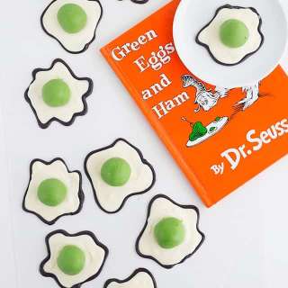 Green Eggs and Ham Cookie Balls