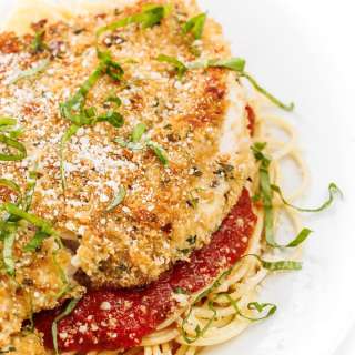 Oven Baked Chicken Parmesan