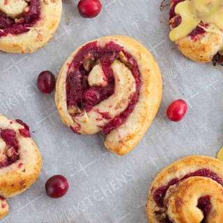 Bejeweled Cranberry Orange Rolls